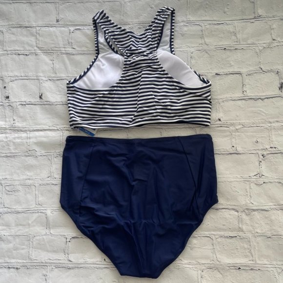 Geek Lighting Two Piece High Waist Bikini Swimsuit - Picture 2 of 10